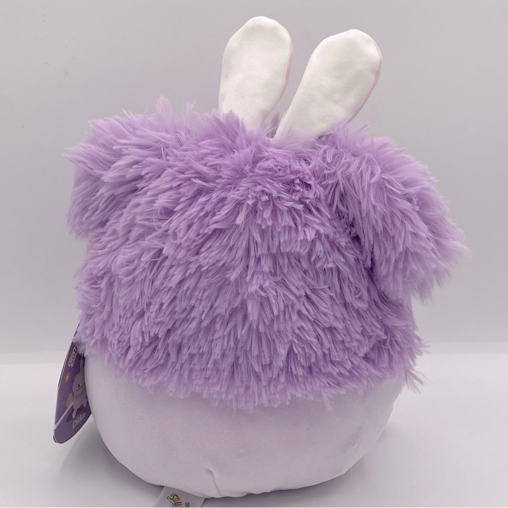 Squishmallows 8” Dilka the Purple Easter Bigfoot - Picture 5 of 8